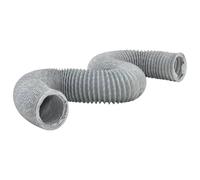 vidaXL Conducto de escape PVC 6 m 12,5 cm, conducto flexible, conducto de campana extractora, tubo de escape flexible, conducto de aire flexible