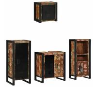 vidaXL Conjunto de Armarios de Almacenamiento Industrial para el Baño de - ¡Una solución práctica y Chula para tu casa! Este Mueble es Ideal para Aprovechar el Espacio y le da un Toque Moderno a tu