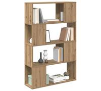 vidaXL Estantería de Roble Artesanal 80 x 24 x 124 cm Marrón Colección Moderna