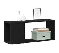 vidaXL Conjunto de Mueble de TV Roble Negro 80 x 24 x 32 cm, Conjunto de gabinete de Pared Moderno, Almacenamiento Rectangular, Mueble Minimalista, para tu Sala