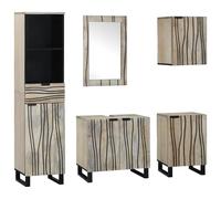 vidaXL Conjunto de Muebles para Sala de Estar - Organizadores de Madera rústica Que Van a darle Estilo y Espacio a tu hogar.