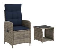 vidaXL Conjunto de Sofás de Jardín 2 uds.