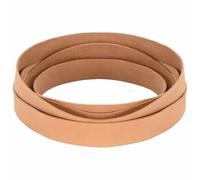 vidaXL Correa de piel marrón claro 500 x 2,5 cm de piel, creación de pulseras de piel modernas, componentes flexibles y robustos para proyectos DIY, material Art Durable