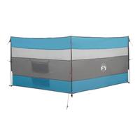 vidaXL Cortaviento de camping impermeable azul 340x130 cm