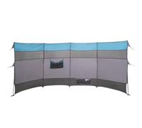 vidaXL Cortaviento de Camping Impermeable Azul 366x152x152 cm, Cortavientos de Playa, Cortaviento para Caravana, Cortavientos de Autocaravana