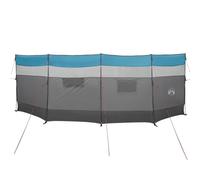 vidaXL Cortaviento de camping impermeable 510x153 cm Azul para caravana, autocaravana y playa