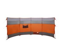 vidaXL Cortaviento de Camping Impermeable, Valla para Tienda de Campaña, Cortaviento para Caravana Autocaravana, Cortaviento para Playa, Naranja
