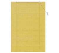 vidaXL Cortina de bambú Enrollable de para Interiores. Ideal para tu Sala de Estar, Estas Cortinas Modernas Son ecológicas, Dejan Pasar la luz Justo y Son translúcidas. Se Usan fácilmente a Mano.