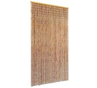 vidaXL Cortina de bambú para Puerta contra Insectos 100x220 cm