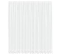 vidaXL Cortina de encaje 400×300 cm Poliéster – Moderna, filtra la luz, paneles de privacidad
