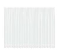vidaXL Cortina de Encaje con Cortinas Floral 240 x 500 cm Poliéster, Cortinas para Sala, Modernas, de Encaje, Que filtran luz, Paneles de privacidad, tratamientos Decorativos