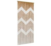 vidaXL Cortina de Puerta Insectos Multicolor 200 x 90 cm Bambú, Cortina de bambú, Barrera Decorativa para Interiores, Divisor de habitación Multicolor, Elegante Cubierta para Patio