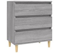 vidaXL Credenza Grigio Sonoma 60x35x70 cm in Legno Multistrato