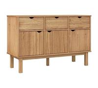 vidaXL Credenza OTTA 114x43x73,5 cm en Legno Massello di