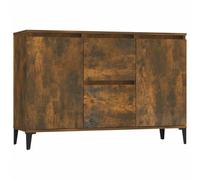 vidaXL Credenza Rovere Fumo 104x35x70 cm in Legno Multistrato