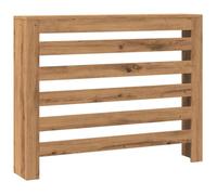 vidaXL Cubierta de radiador Madera Color Roble Artesano 104x20x82 cm