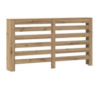 vidaXL Cubierta de radiador Madera Color Roble Artesano 149x20x82 cm, Tapa de radiador, Cubierta Alta del radiador, Tapa de la válvula del radiador