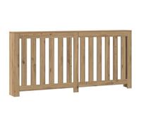 vidaXL Cubierta de radiador Madera Color Roble Artesano 175x20x82 cm, Tapa de radiador, Cubierta Alta del radiador, Tapa de la válvula del radiador