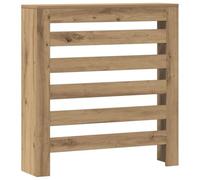 vidaXL Cubierta de radiador Madera Color Roble Artesano 78x20x82 cm, Tapa de radiador, Cubierta Alta del radiador, Tapa de la válvula del radiador