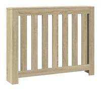 vidaXL Cubierta de radiador Madera ingeniería Roble Sonoma 104x20x82cm, Tapa de radiador, Cubierta Alta del radiador, Tapa de la válvula del radiador
