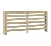 vidaXL Cubierta de radiador Madera ingeniería Roble Sonoma 175x20x82cm, Tapa de radiador, Cubierta Alta del radiador, Tapa de la válvula del radiador