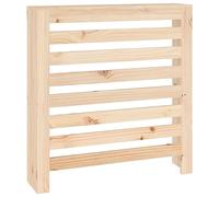 vidaXL Cubierta de Radiador Estantería Decoración Armario Balda Cubreradiadores Calefacción Listones Parrilla Oficina Madera Maciza de Pino
