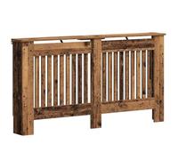 vidaXL Cubierta de Radiador Madera Vieja 152 x 19 x 81,5 cm, Cubierta Moderna para radiador Rectangular, diseño Decorativo, Madera Segura, Ideal para el hogar
