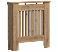 vidaXL Cubierta de Radiador Roble Artesanal 78 x 19 x 81,5 cm, Cubierta Moderna para radiador Rectangular, diseño Decorativo, Madera Segura, Ideal para el hogar