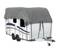 vidaXL Lona para caravana gris 600 x 300 cm de tela no tejida