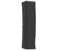 vidaXL Cubierta para Calefactor de Torre, Funda Impermeable con Cordón, Cubierta de Protección, Funda para Estufa de Jardín, Oxford 420D Negro