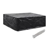 vidaXL Funda para muebles de jardín con 8 ojales 250x210x90 cm