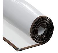 vidaXL Cubierta transparente para plantas, 20 x 1,5 m, polietileno, para jardín y terraza, lona moderna para exteriores, cubierta resistente a la intemperie, película protectora para muebles