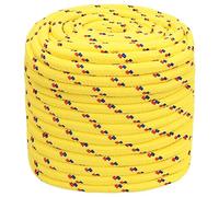 vidaXL Cuerda de Barco Polipropileno Amarillo 16 mm 25 m