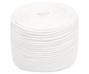 vidaXL Cuerda de Barco Polipropileno Blanco Intenso 10 mm 500 m