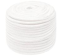vidaXL Cuerda de Barco Polipropileno Blanco Intenso 12 mm 50 m