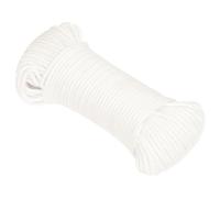 vidaXL Cuerda de Barco Polipropileno Blanco Intenso 5 mm 500 m, Cuerda, Cuerda enrollada, cordón Trenzado, Cuerda Trenzada, Cuerda de Anclaje