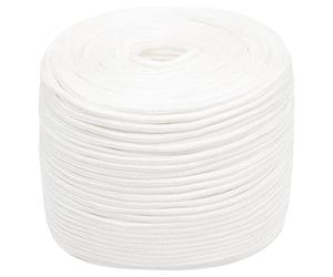vidaXL Cuerda de Barco Polipropileno Blanco Intenso 6 mm 50 m