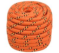 vidaXL Cuerda de Barco Polipropileno Naranja 20 mm 25 m