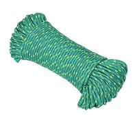 vidaXL Cuerda de Barco Polipropileno Verde 5 mm 100 m, Cuerda, Cuerda enrollada, cordón Trenzado, Cuerda Trenzada, Cuerda de Anclaje, Cuerda marítima