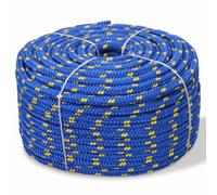 vidaXL Cuerda Marina de Polipropileno 10mm 50m Azul SOGA Accesorios Bricolaje