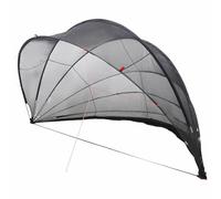 vidaXL Cúpula para Piscina Manual Negro 592 x 590 x 275 cm,