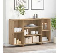 vidaXL de Almacenamiento Aparador Moderno Madera de ingeniería Muebles para el hogar Armario de Interior Almacenamiento para Muebles de Salón Gabinete Rectangular Aparador Versátil Armario Elegante