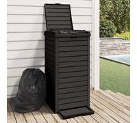 vidaXL de basura de exterior cubos de basura de exterior de basura de jardín