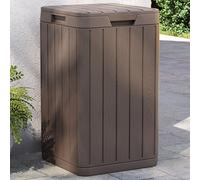 vidaXL de basura de exterior cubos de basura de exterior de basura para jardín