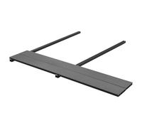 vidaXL Decking de 48 piezas gris WPC, moderno y duradero WPC Decking para exteriores, solución de suelo versátil para patios, balcones y jardines