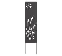 vidaXL Decoración de Pared Exterior - Arte de Jardín para Decorar Cerca y Terrazas. Resistente al Clima, Pieza Estética Que Mejora tu Panel Decorativo.