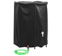 vidaXL Depósito de Agua Plegable Con Grifo, Bidón, Contenedor de Almacenaje, Tanque Para Jardín, PVC 750 l