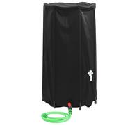 vidaXL Depósito de Agua Plegable Con Grifo, Bidón, Contenedor de Almacenaje, Tanque Para Jardín, PVC 100 l