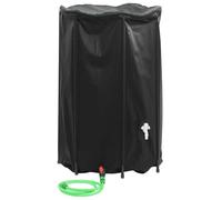 vidaXL Depósito de Agua Plegable con Grifo PVC 1000 l