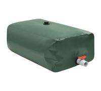 vidaXL Depósito de Agua Plegable con Grifo, Bidón de Agua, Contenedor de Almacenaje de Agua, Tanque de Agua para Jardín, PVC 1500 l